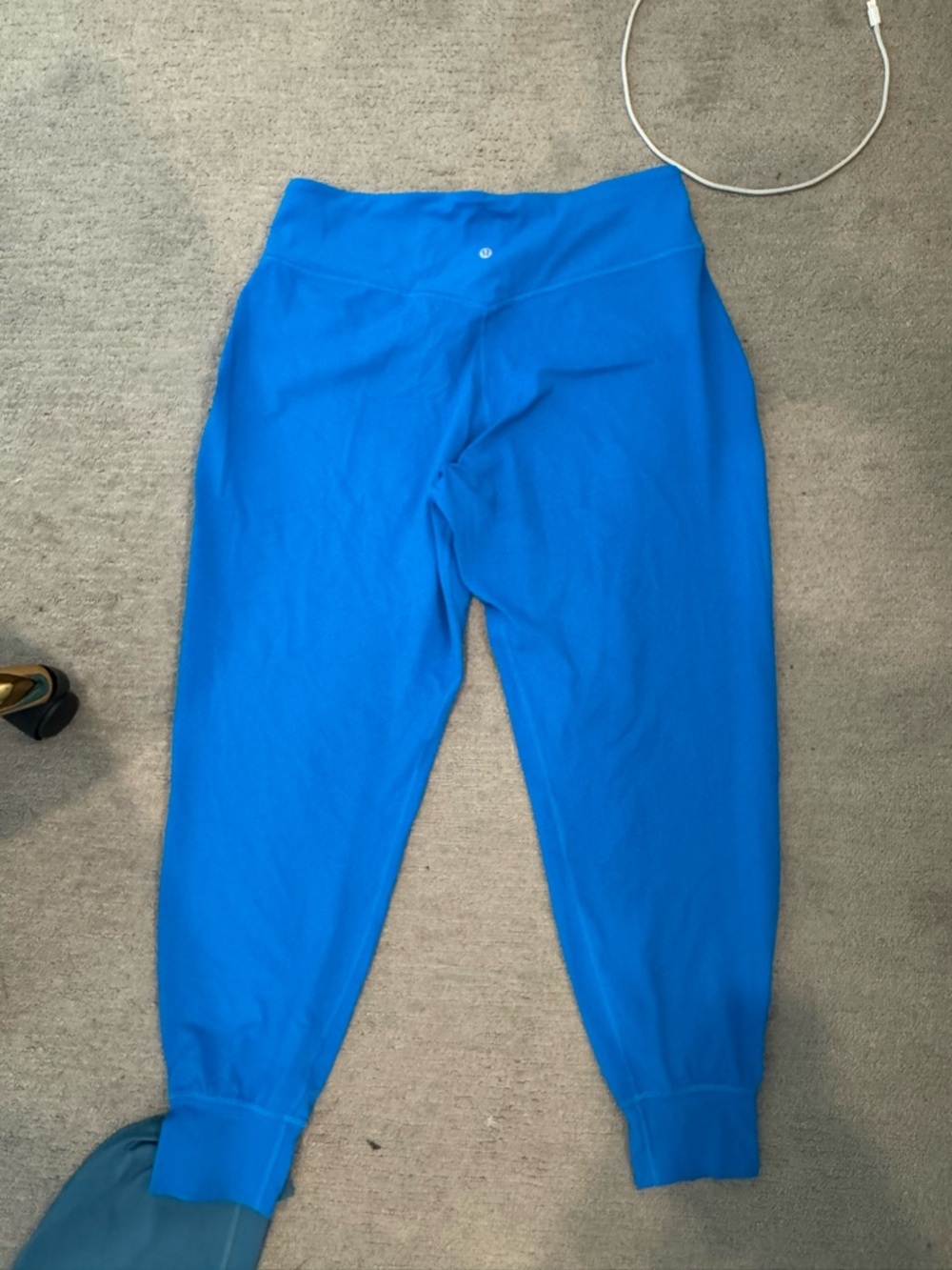 lululemon athletica Bright Blue Track Joggers